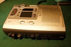 昔使っていたソニーのテープレコーダー